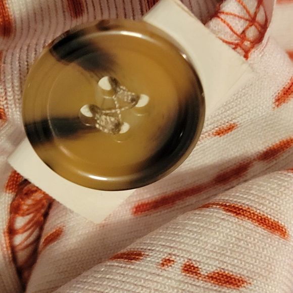 No Boundaries Juniors Rib Button Front Tank Top SIZE XS (1) Red Floral - Picture 6 of 7